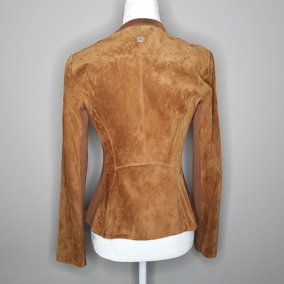 Soia & Kyo Suede Jacket brown xs extra small - Picture 12 of 16